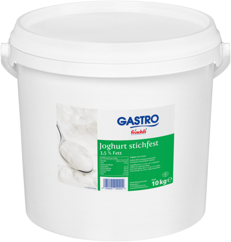 frischli Produktabbildung GASTRO frischli Joghurt stichfest 3,5 % 10 kg