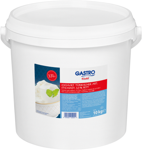 frischli Produktabbildung GASTRO frischli Joghurt türkischer Art stichfest 3,5 % Fett 10 kg