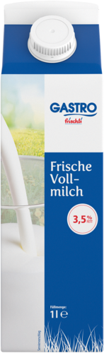 frischli Produktabbildung Frische Vollmilch 3,5 % 1 L