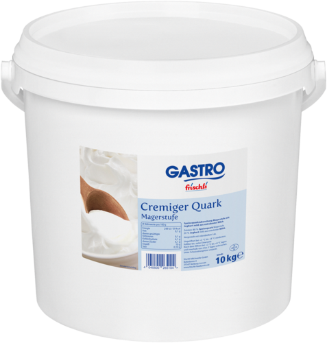 frischli Produktabbildung GASTRO frischli Cremiger Quark Magerstufe 10 kg