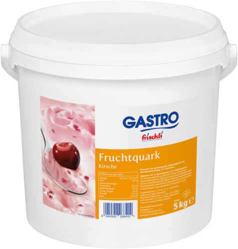 frischli Produktabbildung GASTRO frischli Fruchtquark Kirsche 5 kg