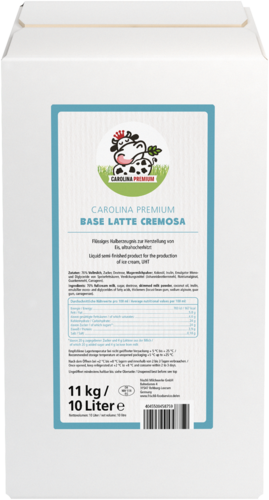frischli Produktabbildung Carolina Premium Ei Base Latte Cremona 11 kg BiB